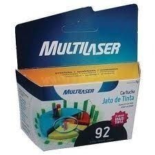 Cartucho 92 Multilaser Hp