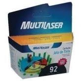 Cartucho 92 Multilaser Hp